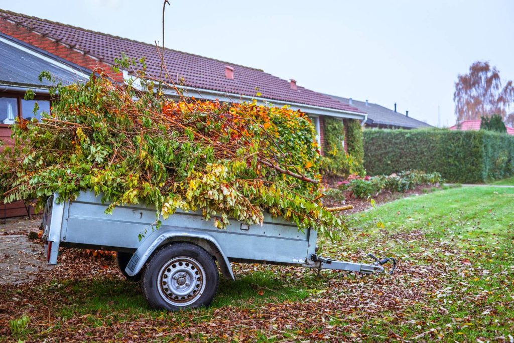 Green Waste in trailer